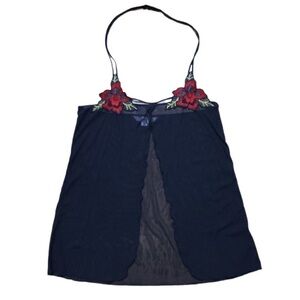 2004 Vintage Victoria’s Secret Sheer Split Front Halter Size XS